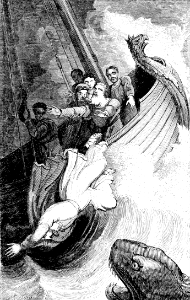 93 Jonah 01 v15 - Jonah thrown overboard into the Sea