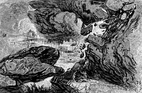 96 Zechariah 14 v4 - The splitting of the Mount of Olives to make room for Jerusalem