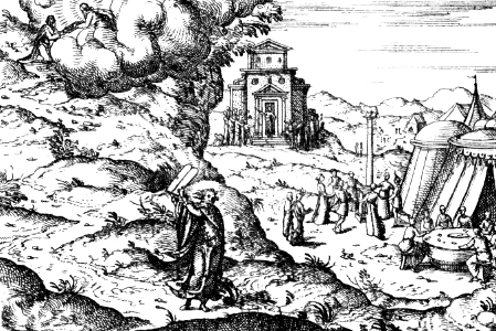 04 Moses breaks the Tables when he sees the Golden Calf