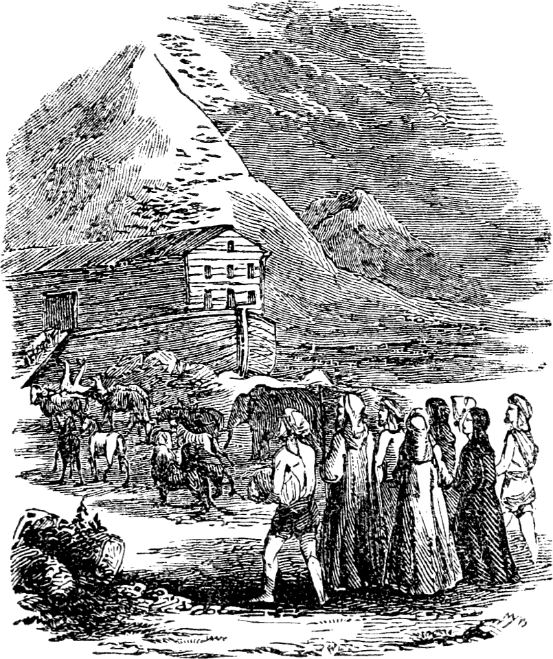 03 Animals boarding Noahs Ark