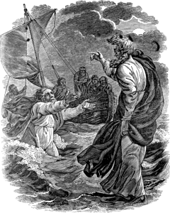 01 Matthew 14 v25 Christ Walking on the Sea