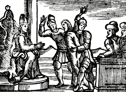 03 Brought before Caiaphas