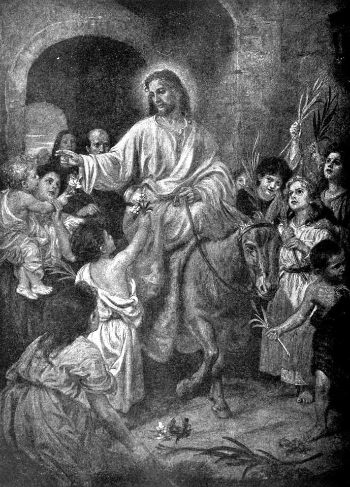 06 Matthew 21 v09 Triumphal Entry into Jerusalem (Ackermann)