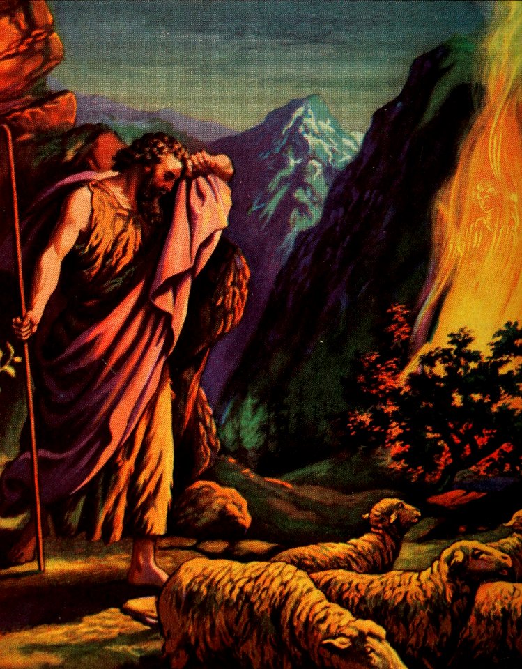 21 Moses at the Burning Bush