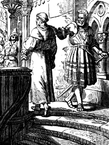 24 Luther is Encouraged by Freundsberg
