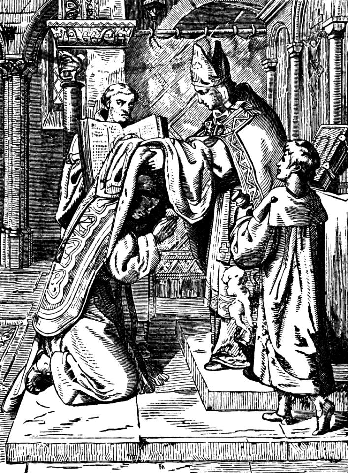 08 Luther is Ordained as a Priest in 1507 - Free Stock Illustrations ...