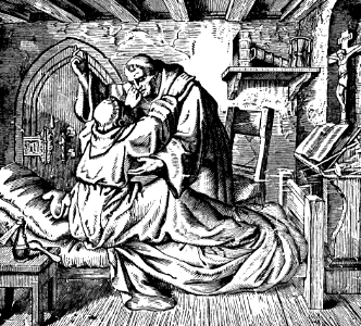 11 Luther is Comforted by an Old Monk