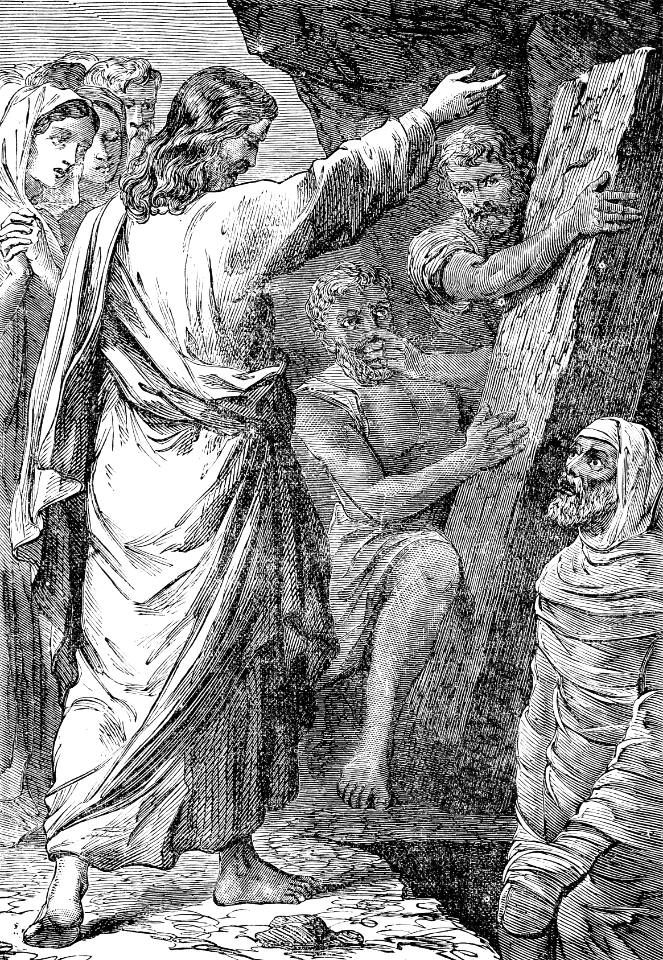 25 Christ raising Lazarus from the dead