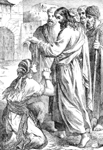 19 The Canaanite Woman (syro-phoenician) asking deliverance for her daugther