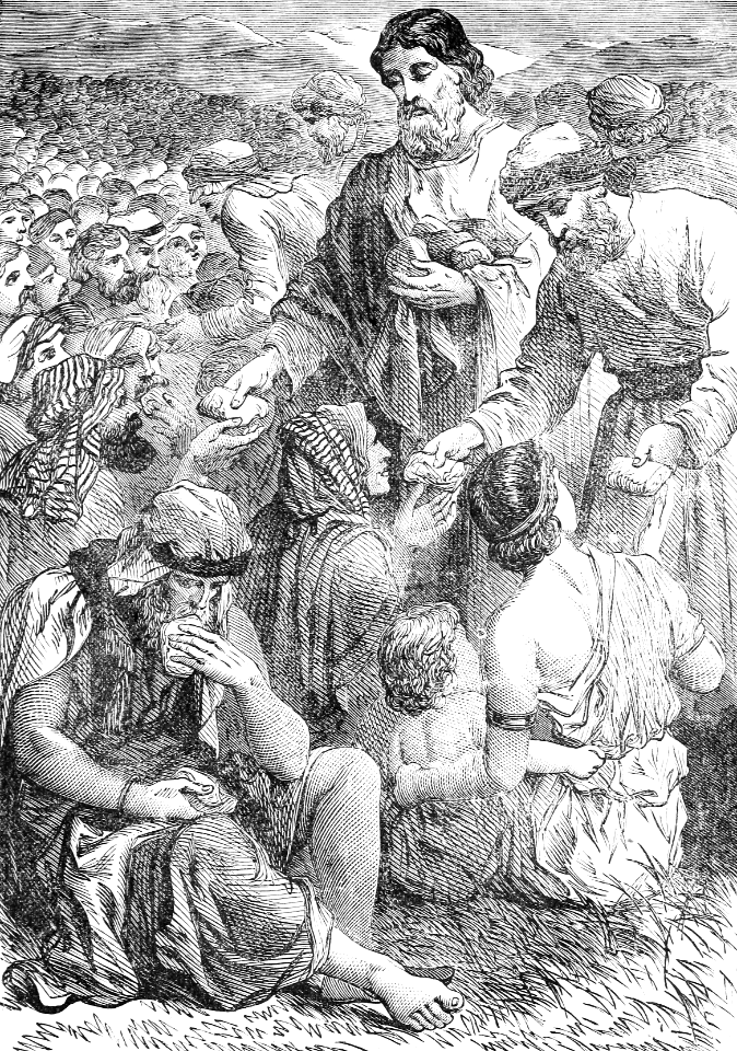 15 Feeding the Five Thousand (miracle of the loaves and fishes)
