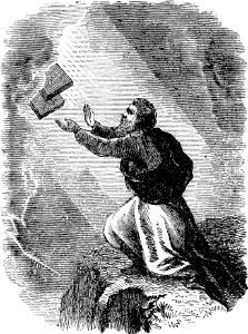 24 Moses receiving the Law