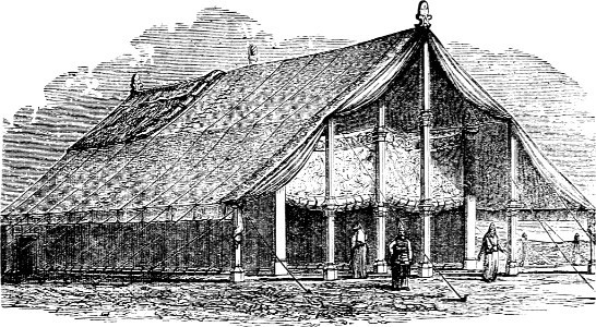28 Southeast View of the Tabernacle