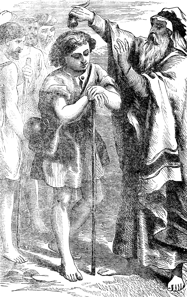43 Samuel anoints David