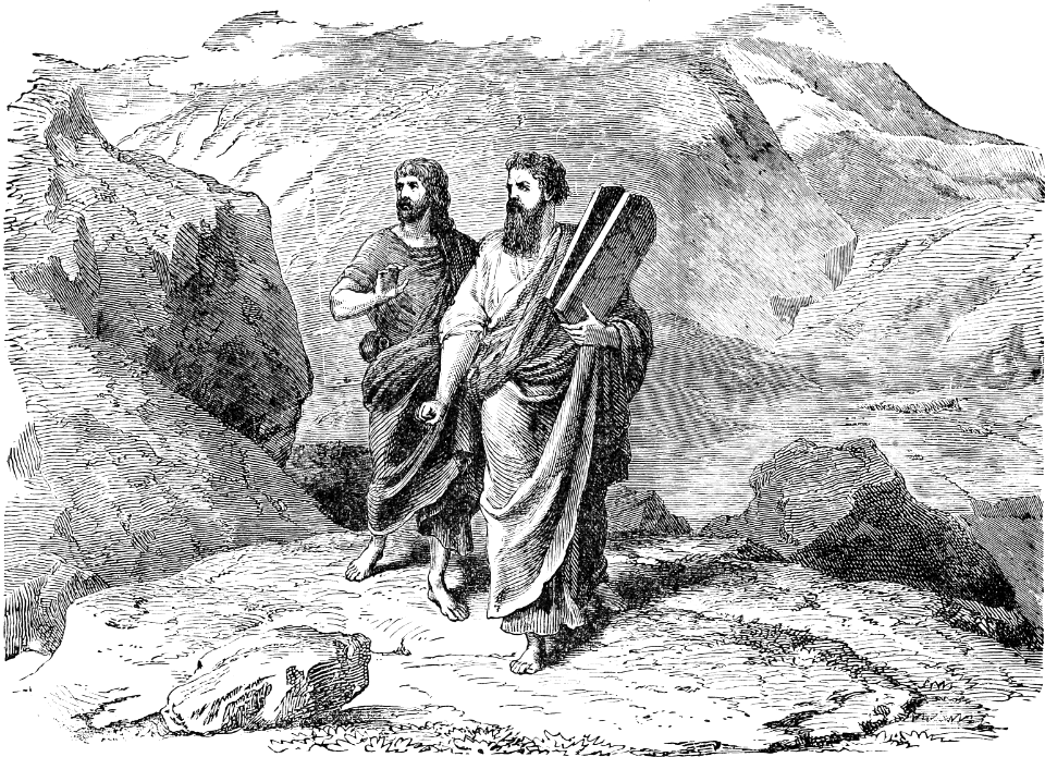 35 Moses and Joshua bearing the Law
