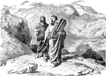 35 Moses and Joshua bearing the Law