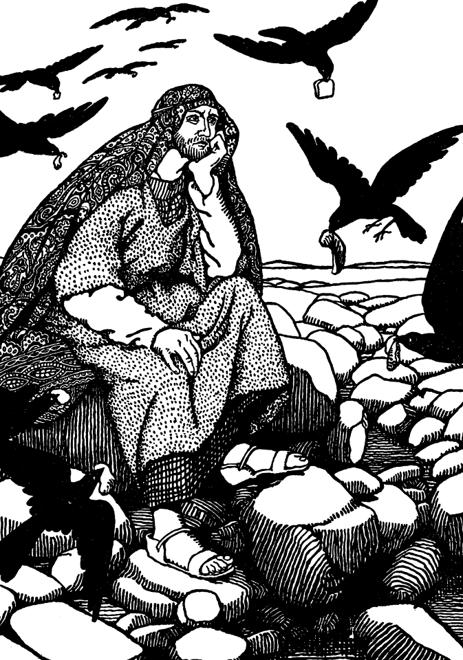 32 Ravens feed Elijah