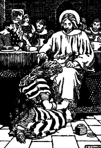 11 Simons Feast - Mary anoints Christs feet