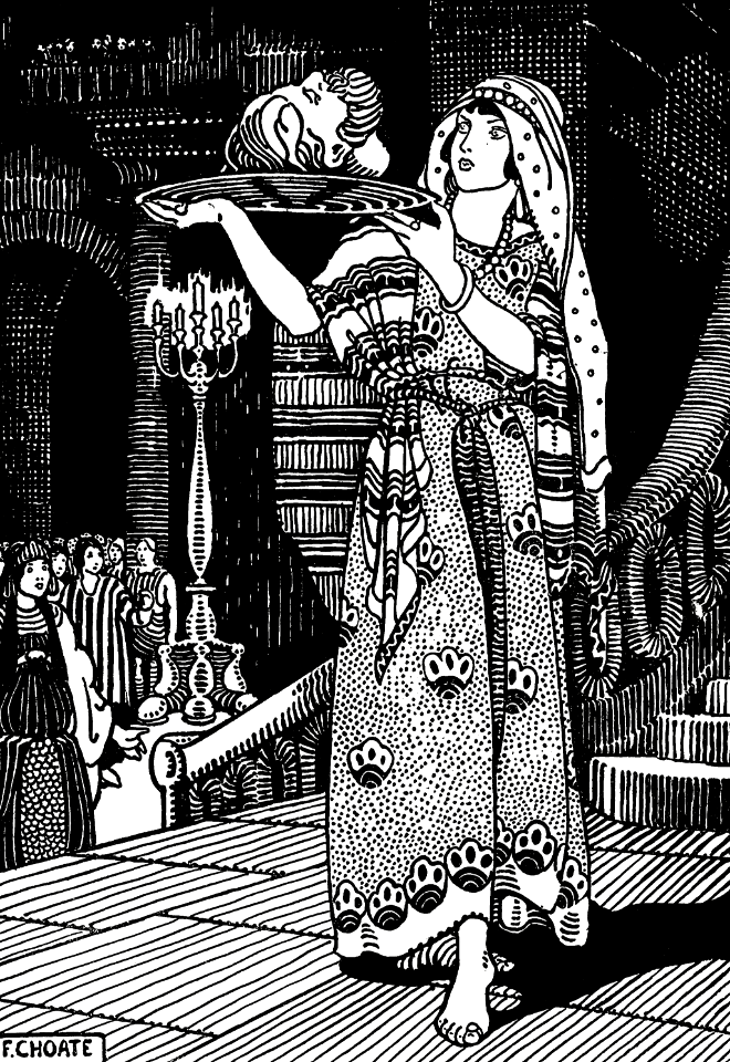 07 Salome carries the head of John the Baptist