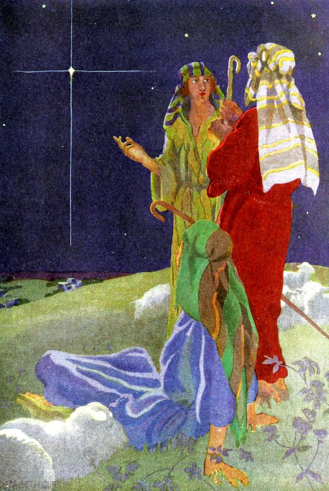 02 The Shepherds decide to visit the Manger (color)