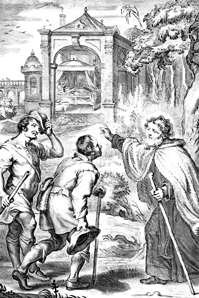 2 Kings 01 v2-8 - Elijah tells the messengers that Ahaziah will die because he sought false god