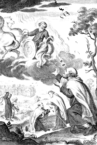 2 Kings 02 - Elijah taken to heaven in a Chariot of Fire