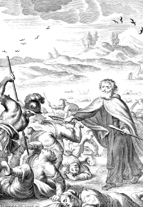 1 Kings 18 v40 - The Prophets of Baal are slain