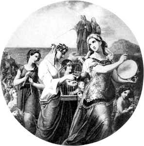01 Miriam and her Maidens in Triumph (Hensel)