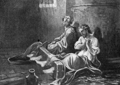 Paul and Silas in Prison