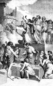 56 The Jews rebuild the Temple at Jerusalem
