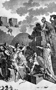 54 Rebuilding the wall of Jerusalem