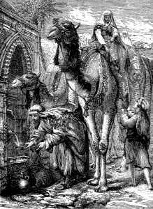 07 Rebekah journeying to Isaac