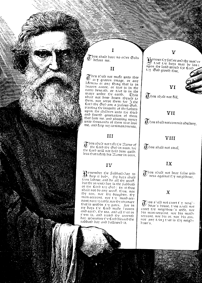 14 Moses with the Ten Commandments