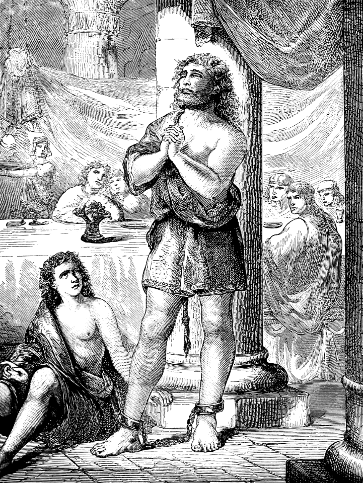 26 Samson making Sport for the Philistines