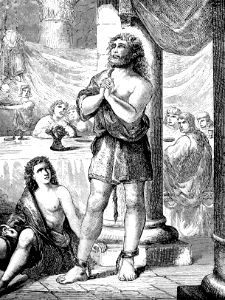 26 Samson making Sport for the Philistines