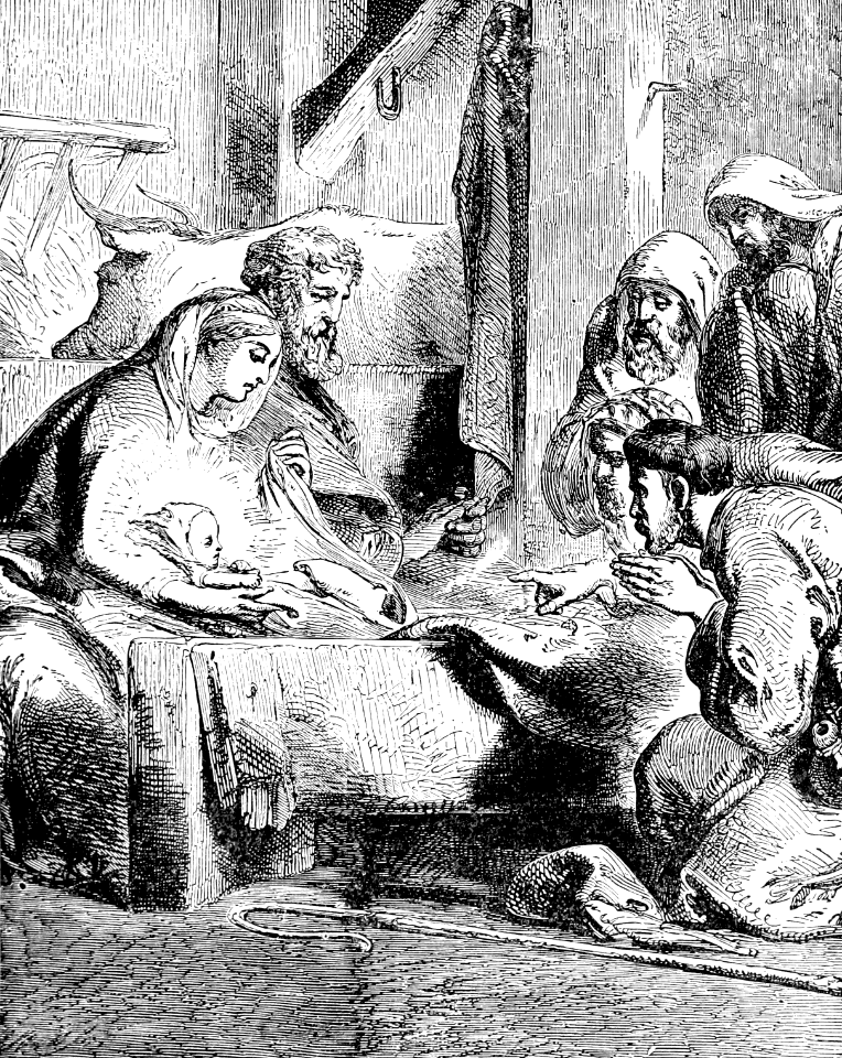 01 The Shepherds worship the Infant Jesus
