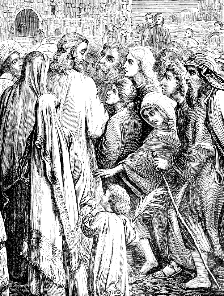 18 Cured by Touching His Garment