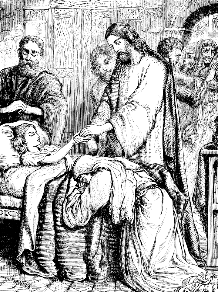 19 Jesus raises up the Daughter of Jairus
