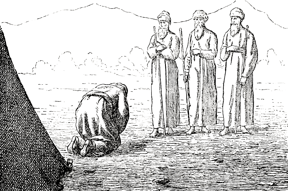 05 Abraham entertains Three Strangers (Angels)