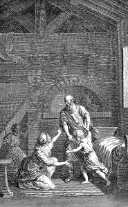 44 Elisha brings the Shunammites Son to Life