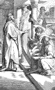 38 David the Psalmist writing Songs magnifying Gods Law