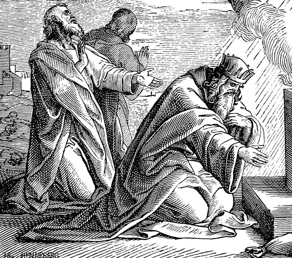 36 David repenting (is this for his child, or for numbering the people)