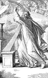 37 David praising God with the Harp