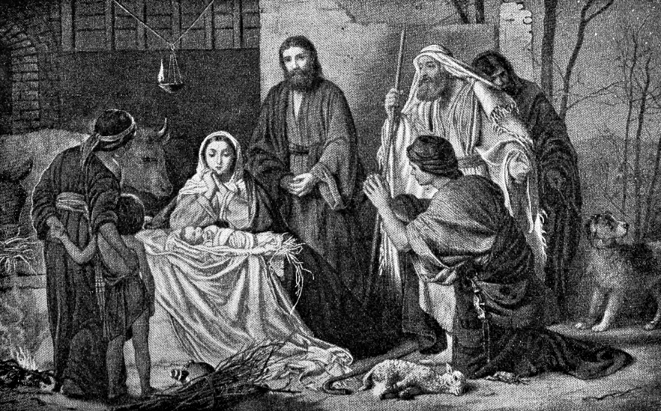 02 The Shepherds come to Bethlehem to worship Jesus