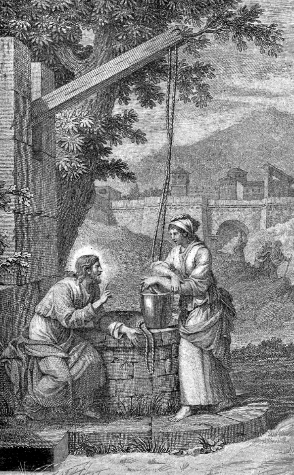 06 Jesus talks with the Samaritan Woman at the Well