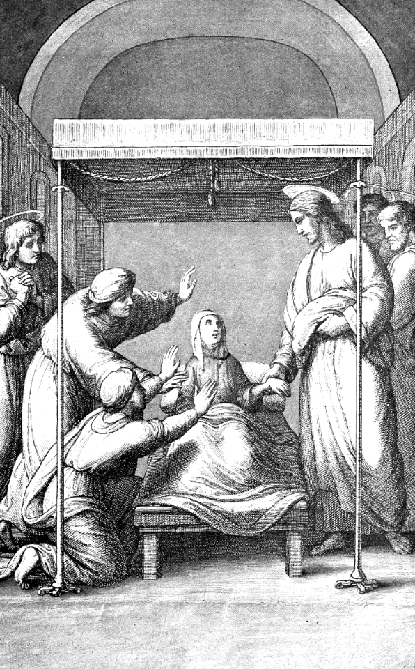 10 Jesus brings the daughter of Jairus back to life - Free Stock ...