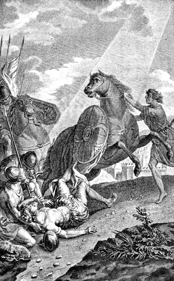 33 Saul struck blind by a Light from Heaven (Jesus meets Saul)