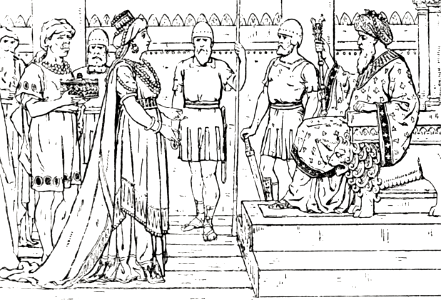 28 The Queen of Sheba visits Solomon