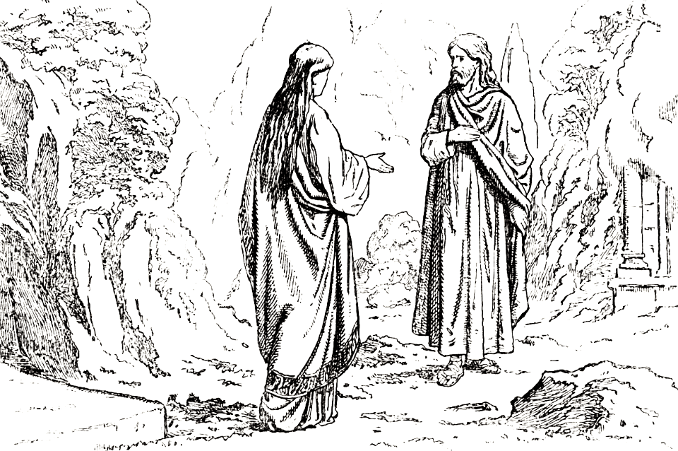 12 Jesus appears to Mary Magdalene