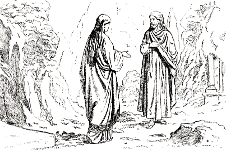 01 The Annunciation to Mary - Free Stock Illustrations | Creazilla