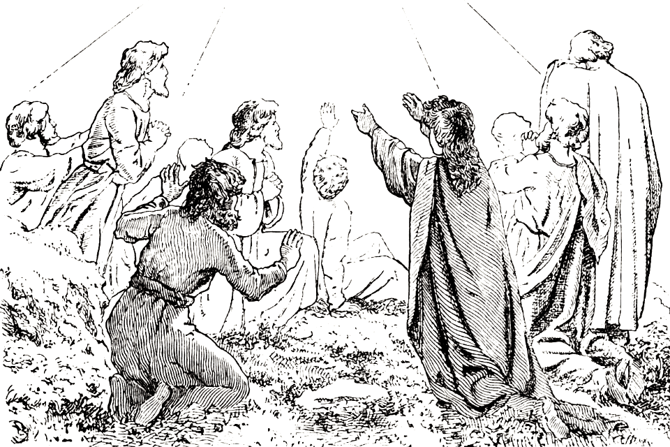 13 Jesus ascends into Heaven